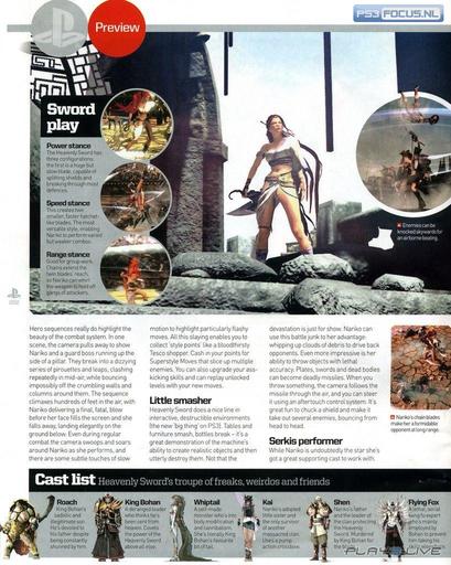 Heavenly Sword - PS3. Focus.NL